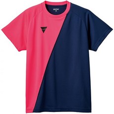 빅타스 탁구복 TS230 핑크네이비 티셔츠
