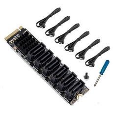 m.2nvme-sata3.0pcie-sata6gpbsx6-port확장카드