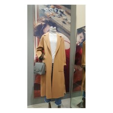 시슬리(Sisley) 오버핏 벨티드 롱 코트 SACTC4961