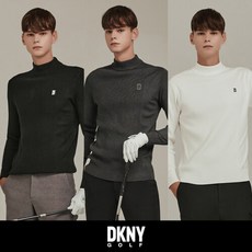 [DKNY GOLF] 남성 모크넥 니트 스웨터 1종 HDGF229101