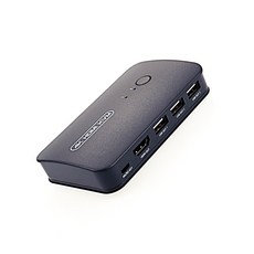스위치선택 HDMI 스위치 선택기 KVM 연결 4K 2x1 PC2대 IWAAE388, 1개, 1개