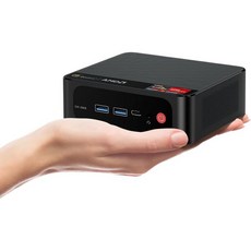 Beelink SER5 Ryzen75700U 4.3GHz 프로세서 미니 PC 16G DDR4 RAM 500G PCIe 3.0 게이밍 컴퓨터 통합 16 코어 1900MHz 그래, 16GB