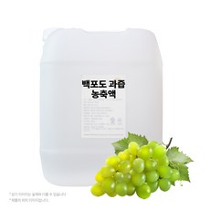 백포도농축액 20Kg 식품원료 원료도매 원료소매 식품원재료 식품개발 수입식품 비타민 포도당 유기산 주스원료