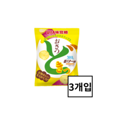 [당일출고] 유하미 카쿠토사 일본 오사츠 시오버터맛 고구마칩 65g, 3개