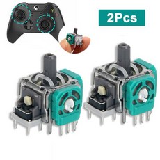 XBOX 시리즈 X 핸들 듀얼 쇼크 무선 컨트롤러 조이스틱 축 국내 3D 로커 ONE SX 박스 원 게임 패드 2PC, 2개, 01 2pcs