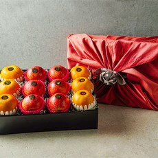 [깊은향기] 당도보장 프리미엄 배+사과 혼합선물세트, 1세트, 1호 6kg (배6입,사과6입)