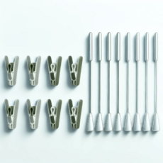 이케아 IKEA 슬리브 빨래집게 휴대용 건조집게 걸이형 8개, 본상품선택