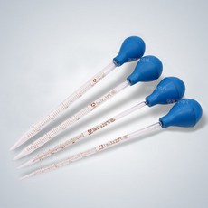파란 유리스포이드 5ml 1개 스포이트 과학실험 어항 spoid