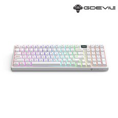 GDEVIL G810 JAVELIN 유무선 기계식 화이트 (적축)
