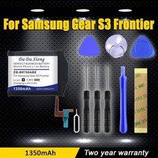 삼성 기어 S3 프론티어 기어 3 클래식 SM-R760 SM-R765 SM-R765S 교체 배터리 1350mAh, 한개옵션0, 1개