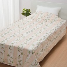 도쿄 니시카와 다운켓 (깃털 피부 이불) 싱글 웨지우드 와일드 딸기 다운 50%