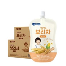 베베쿡 처음먹는 유기농 보리차, 120ml, 40개