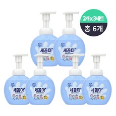 LG생활건강 [LG생활건강] 온더바디 세꼼마 버블항균핸드워시 레몬, 250ml, 6개