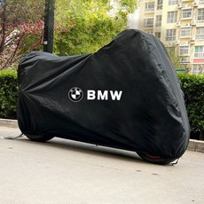 바이크커버 오토바이덮개 자외선 방수 방진 풀커버 난연성 BMW, BMW 1250GS, 블랙