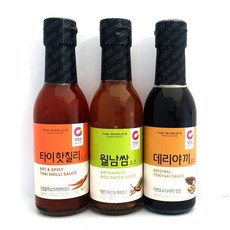 어디에도 찰떡인 만능소스 핫칠리 월남쌈 데리야끼/월남쌈소스/핫칠리소스/데리야끼소스/유자폰즈소스/소스/매운소스/양념소스/업소용소스/만능양념, M 데리야끼소스250g