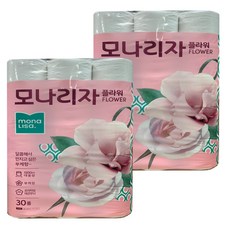 모나리자 플라워 40m, 30롤, 2개