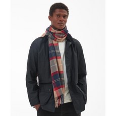 BARBOUR Galingale Tartan Scarf USC0300TN16 Cranberry Tartan