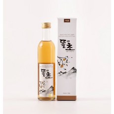 송우종 명인 전통 발효식초 토종 돌배식초 300ml 똘배초 선물용 산돌배식초, 2개