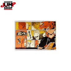 SHONEN JUMP SHOP 하이큐 배구 만화 장면 아크릴 벽돌 스탠드 캐릭터 굿즈 17x12cm, 현물, A