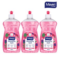 마이에리 올케어 크랜베리 맨손세제 설거지 주방세제 500ml, 3개 - 마이오마이향수