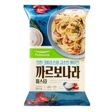 풀무원 까르보나라 파스타 2인 460g 냉장, 단품