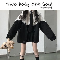 (투바디원쏘울) 윈드배색바람막이 여자바람막이 봄바람막이 가을바람막이 바람막이점퍼 영문바람막이 집업바람막이 후드바람막이 데일리 학생바람막이 블랙바람막이