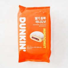[메가마트]던킨도너츠 딸기듬뿍 미니도넛 250g, 1개
