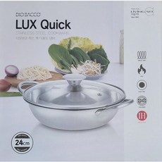 리빙아트 인덕션 냄비 스텐 전골냄비 24cm, 1개