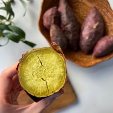 신품좀 25호 영암 밤고구마 2kg(특대), 1, 세척밤고구마 / 중~상 / 2kg