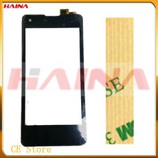 휴대 전화 터치 패널 터치 스크린 dexp ixion m lte 5 스마트 폰 터치 스크린 디지타이저 전면 유리 센서 스티커, black touch^0