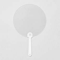 민화샵투명부채