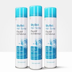 더페이스샵 스타일리스트 헤어 스프레이, 300ml, 3개
