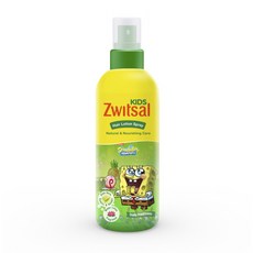 Zwitsal 키즈 헤어 로션 스프레이 그린 내츄럴 & 너리쉬 100ml (4개), 4개