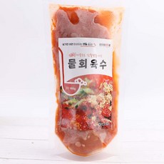붉은대게가 들어가 더욱 진한 수제 물회육수 400g, 1개