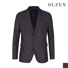 올젠 올젠 멜란지 클로버 울 자켓 (ZOX3KG1103)