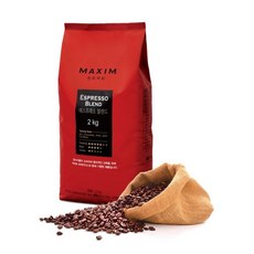맥심 원두커피 에스프레소 블렌드 2kg, 2개