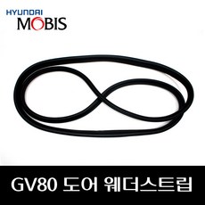 GV80 도어 웨더스트립 82110T6000 82120T6000, 조수석 방향, 1개