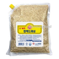 [오뚜기] 드레싱, 참깨, 1kg, 1개