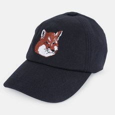 디몬트 22 S/S 메종키츠네 공용 헤드폭스 볼캡네이비 HU06118WW0007 P480 NAVY