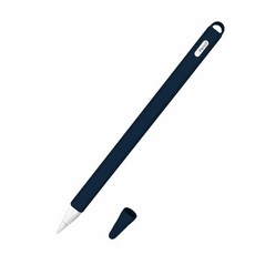 AWINNER 실리콘 케이스 애플 MU8F2AM/A 연필(2세대) 홀더 슬리브 스킨 포켓 커버 액세서리 iPad Pro (3세대) 보호 펜촉, Blue