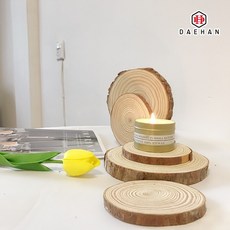 감성 실내 원목 인테리어 우드 트레이 컵받침 홀더 나무 빈티지 티 코스터 COS-14, 01우드 트레이-대형 COS-14