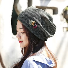 베리플로피 비니 여성모자 여름 메쉬 니트 패션 헤어 두건 립플크릴 (5컬러)