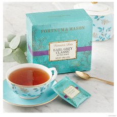 포트넘 앤 메이슨 티백 얼 그레이 클래식 50입 Fortnum & Mason Earl Grey Classic 50 Tea Bags, 1개, Bag X