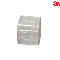 3M 자전거 킥보드 반사테이프 48mm 2.5M 야간작업 안전 야간운전 안내, 1개