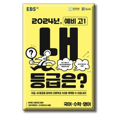 EBS 2024년 내 등급은 예비 고1 3월 전국연합학력평가 기출문제+반 배치고사 [8절], 없음
