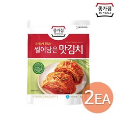 종가집 맛김치 1kg(파우치) x 2개, 1kg, 2