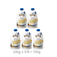 맘마밀 안심밥상 레토르트이유식, 전복 모듬채소진밥, 700g, 1개 - 맘마밀전복