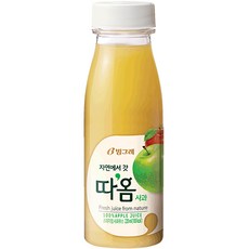 빙그레 따옴주스 사과 220mlx20개 무료냉장배송, 20개, 220ml