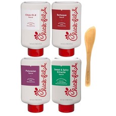 MunchMo 칙필라 소스 오리지널 바베큐 폴리네시안 스위트 앤 스파이시 스라라차, 1개, 473ml