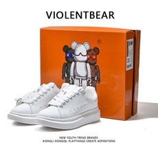 VIOLENTBEAR 남녀 공용 운동화 커플 런닝화 스니커즈 AS000016